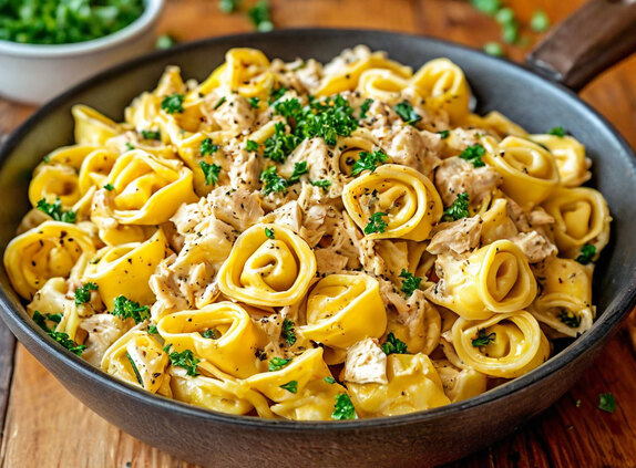 Read more about the article Amazing Chicken Tortellini Alfredo