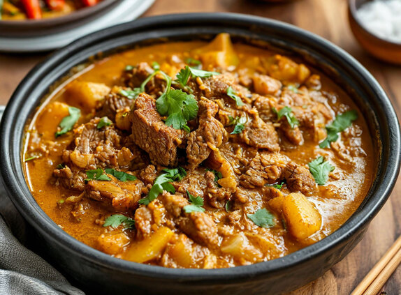 Read more about the article Keto Low Carb Beef Massaman Curry Slow Cooker