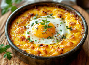 Read more about the article Baked Egg with Cheese Horse