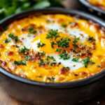 Baked Egg with Cheese Horse