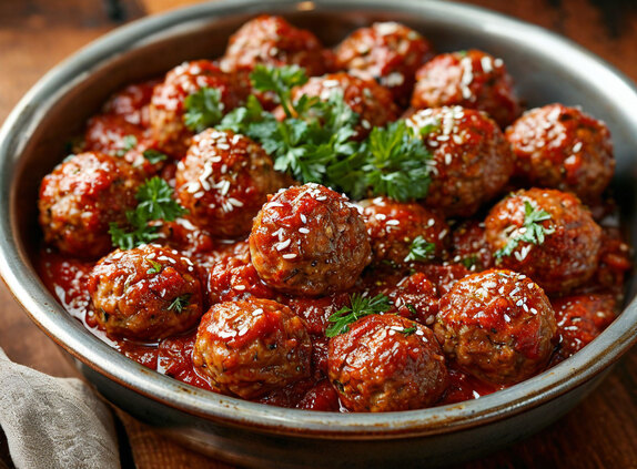 Savory Meatballs